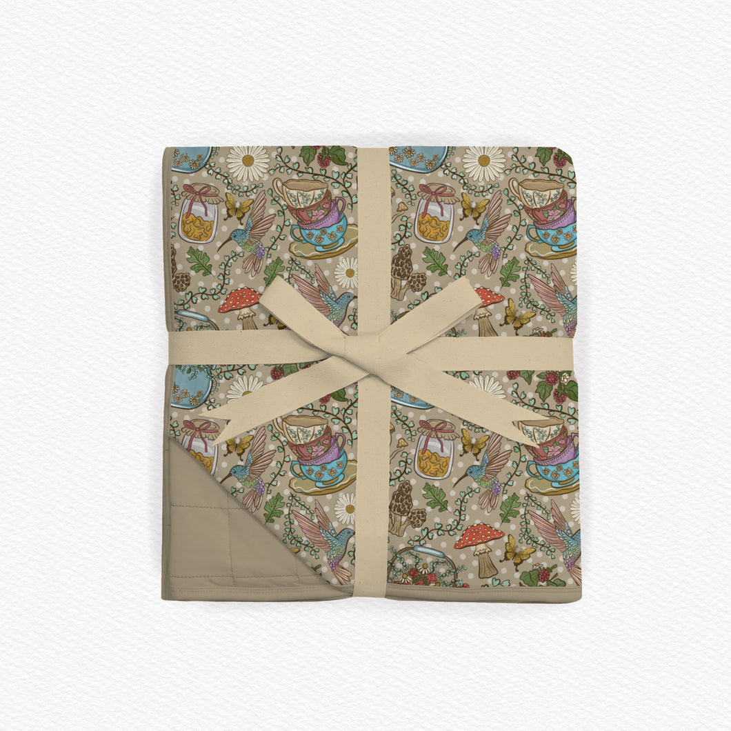 *PREORDER* Tea & Whimsy Double Quilted Couch Blankie