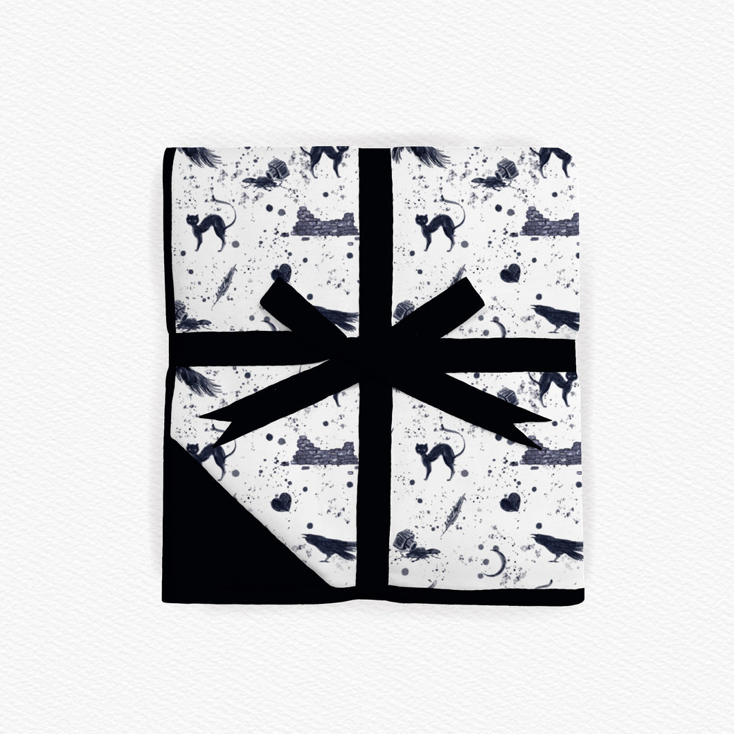 *PREORDER* Nevermore Double Quilted Couch Blankie