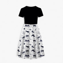 Load image into Gallery viewer, *PREORDER* Nevermore Women&#39;s Short Sleeve Dress
