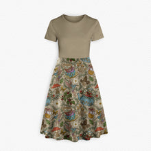 Load image into Gallery viewer, *PREORDER* Tea &amp; Whimsy Women&#39;s Short Sleeve Dress
