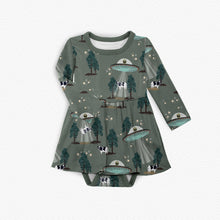 Load image into Gallery viewer, *PREORDER* Alien EnCOWnters 4.0 Long Sleeve Twirl Bodysuit
