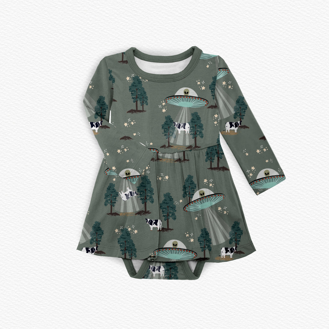 *PREORDER* Alien EnCOWnters 4.0 Long Sleeve Twirl Bodysuit