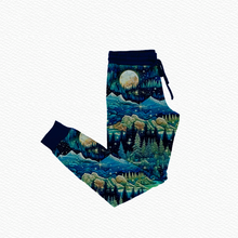 Load image into Gallery viewer, Midnight Mountains Unisex Adult Joggers
