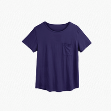 Load image into Gallery viewer, Women&#39;s Short Sleeve Tee - Plum
